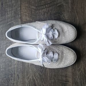 Kate Spade glitter sneakers